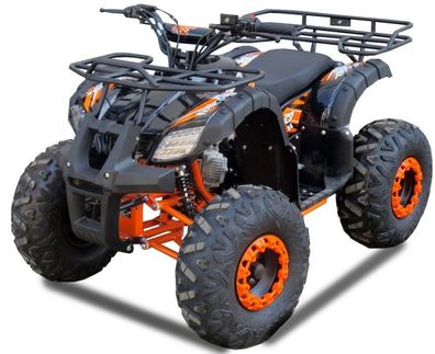 ATV 125ccm 006 LED Semi-Automatic 8 Zoll KXD orange