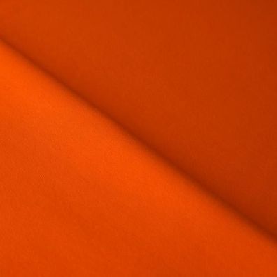 Bündchenstoff orange * 50 cm * Feinrippbündchen * Strech * Schlauchware für Caravan