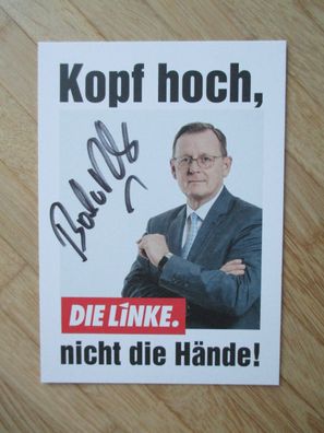 Ministerpräsident Thüringen Die Linke Bodo Ramelow - handsigniertes Autogramm!