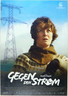 Gegen den Strom - Original Kinoplakat A1 - Halldora Geirhardsdottir - Filmposter