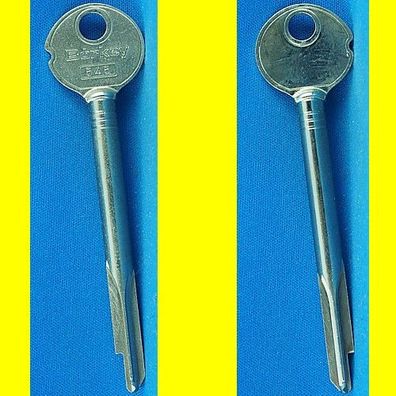 Börkey Kreuzbart - Schlüssel 545 - Rohling 100 mm für Ikon Einsteckriegelschlösser