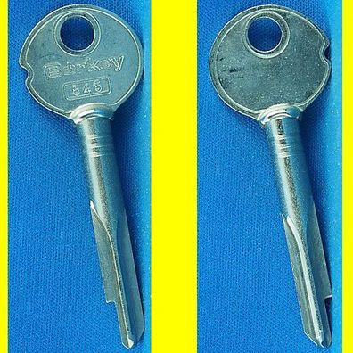 Börkey Kreuzbart - Schlüssel 545 - Rohling 70 mm für Ikon Einsteckriegelschlösser