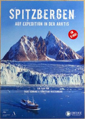 Spitzbergen - Auf Expedition in der Antarktis - Original Kinoplakat A3 - Filmposter