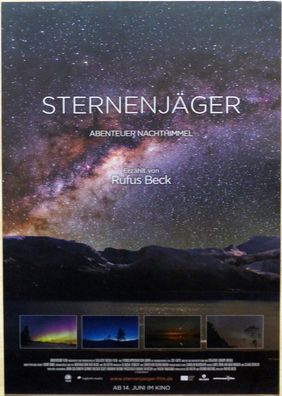 Sternenjäger - Abenteuer Nachthimmel - Original Kinoplakat A1 -Rufus Beck- Filmposter