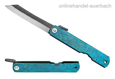 Higonokami Koriwa Turquoise HIGO 153 Taschenmesser Klappmesser Messer