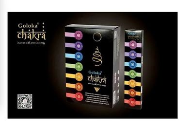 Goloka Mystirious Black Chakra Incense 15 g