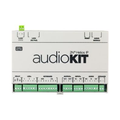 IP AUDIO KIT 2N, Intercom Einbaukit, nur Audio, LAN, Line in/ out, max. 16 Ruftast