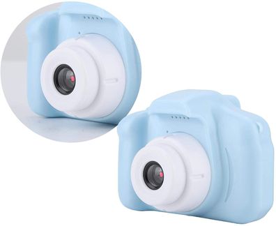 Wisam® WH-X2 Kinderkamera Blau HD 1080P 2 Zoll Display Spielzeug Kamera