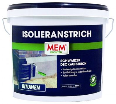 MEM Bitumen Isolieranstrich 10 l