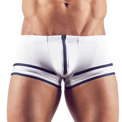 Herren Pants Hipster weiß Zip sexy Boxer Shorts Unterhose S M L XL XXL "Sailor"