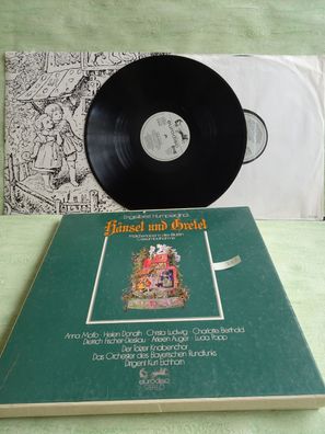 2 LPs Booklet eurodisc 85340XR Engelbert Humperdinck Hänsel und Gretel Märchenoper