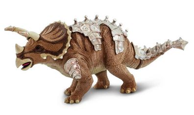 Safari 100733 Spielfigur Gepanzerter Triceratops 19,7cm Dinosaurier Urzeittiere