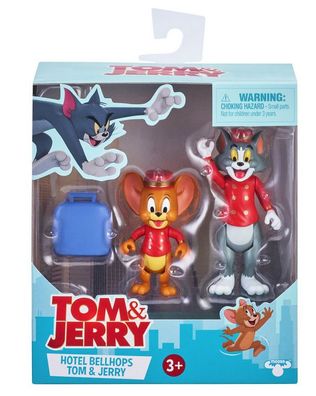 Tom and Jerry Spielfiguren-Set Hotel Bellhops Sammelfiguren Spielfiguren NEU NEW