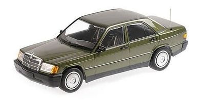 Minichamps 155037001 - Mercedes Benz 190E (W201) - 1982 - grün metallic. 1:18