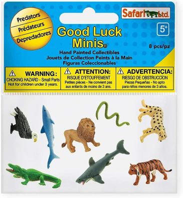 Safari 100258 Spielfiguren-Set Good Luck Minis 8 Stück Sammelfiguren NEU NEW