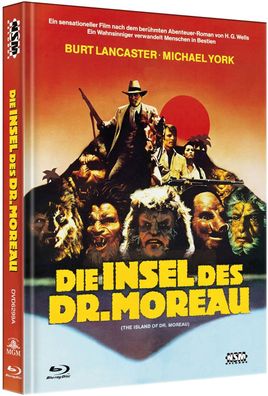Die Insel des Dr. Moreau [LE] Mediabook Cover A [Blu-Ray & DVD] Neuware