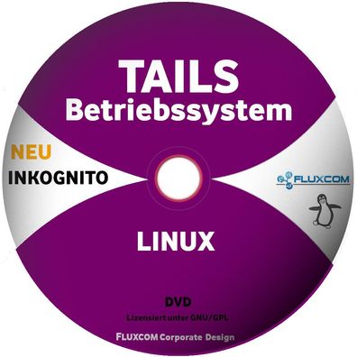TAILS 5.19 Linux Live DVD deutsch Betriebssystem