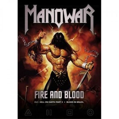 Manowar - Fire & Blood [DVD] Neuware