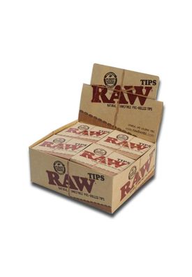 RAW' vorgerollte Filter Tips - Box