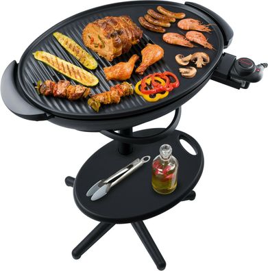Steba VG 350 Big BBQ-Säulengrill mit Haube, XXL-Grillplatte (Gr. XXL)