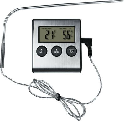 Steba Digitales Bratenthermometer AC 11, Alarmfunktion, Timer