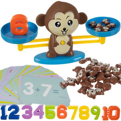 Mathe Spielzeug Waage Zählen Rechnen Affe Lernspielzeug 16947