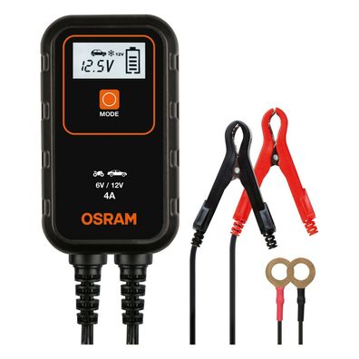 Osram Batterycharge 904 Intelligentes Batterielade- und Batteriewartungsgerät
