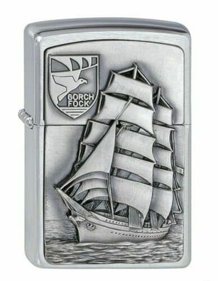 ZIPPO Feuerzeug 1300177 SSS Gorch Fock Emblem Segelschulschiff