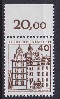 Germany BERLIN [1980] MiNr 0614 o ( * */ mnh ) Burgen Schlösser