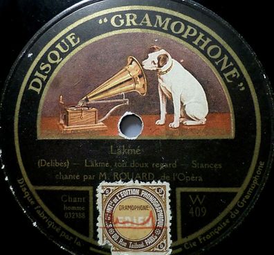 M. ROUARD "Hérodiade - Vision fugitive / Lakmé ton doux regard" Gramophone 1921