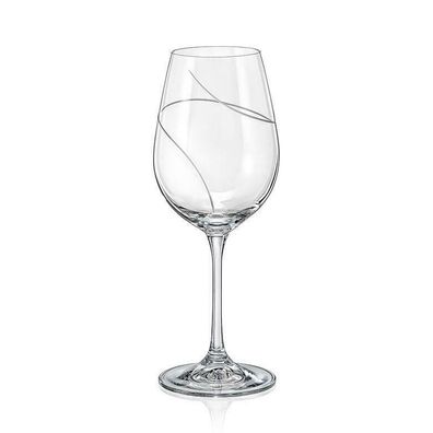 Weingläser Weinglas UP matt geschliffen 350 ml 2er Set