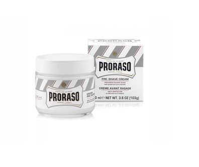 Proraso Weiss Pre-Shave Cream 100 ml