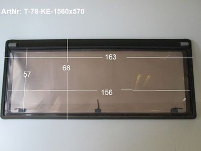 Tabbert Wohnwagenfenster ca 156 x 57 bzw 163 x 68 (zB 4801) Klaus Esser 823589 D ...