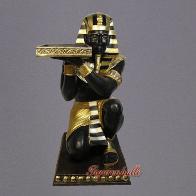 Butler Tutanchamun Altägyptischer König Figur Ägypten Statue Skulptur Mäbel Deko