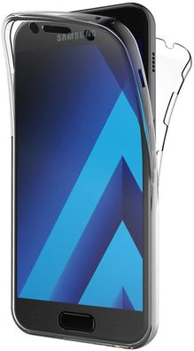Full Cover Für Samsung Galaxy A5 2017 A520 Silikon TPU 360° Transparent Hülle