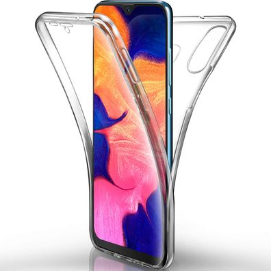 Full Cover Für Samsung Galaxy A10 / Galaxy M10 Silikon TPU 360° Transparent Hülle