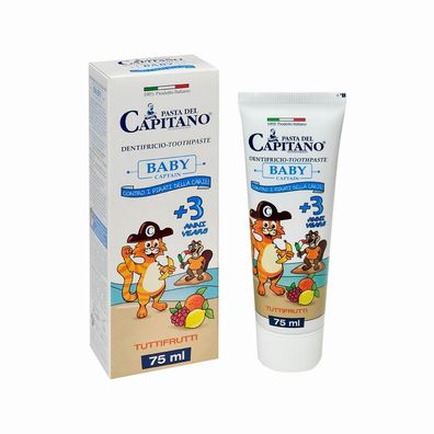 Pasta del Capitano Tutti frutti Kinder Zahnpasta 75 ml