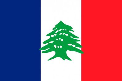 Aufkleber Fahne Flagge Groß Libanon in verschiedene Größen