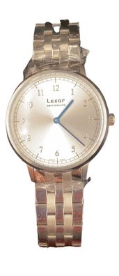 Lexor Switzerland Schweizer Luxusuhr Armbanduhr Wasserdicht 5 bar Edelstahl NEU