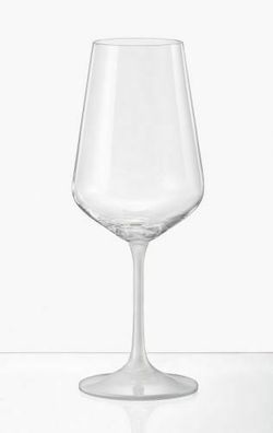 Weingläser Rotweingläser Weinglas White am Fuß 450 ml 2er Set