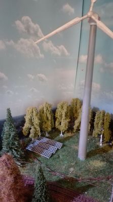 3 Solarmodule für Solarpark | Spur N 1:160 | Bausatz