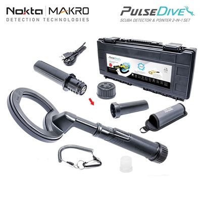 Nokta Makro PulseDive Black Unterwasserdetektor Metalldetektor