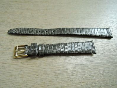 Leder Uhrenarmband Eidechse Ersatzbandgrün 12mm b410
