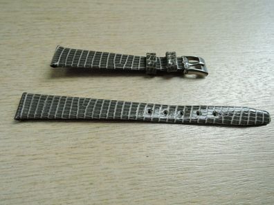 Leder Uhrenarmband Eidechse Ersatzbandgrün 12mm b424