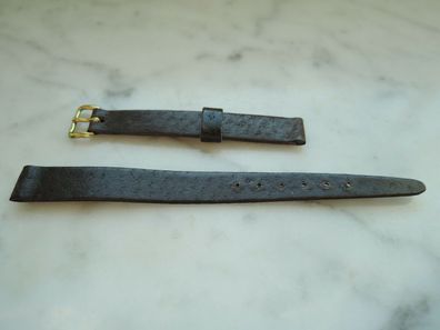 Leder Uhrenarmband Ersatzband braun 10mm b566