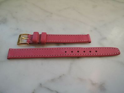 Leder Uhrenarmband Ersatzband rot 10mm b666