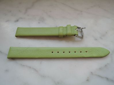 Leder Uhrenarmband Ersatzband grün 12mm b715