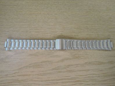 Uhrenarmband Edelstahl silberfarben 10mm b304