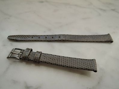 Leder Uhrenarmband Ersatzband grau grün 10mm b64