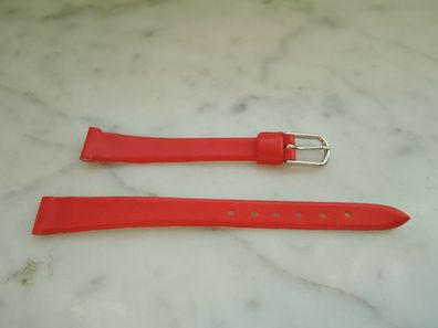 Kunststoff Uhrenarmband Ersatzband rot 11mm b570